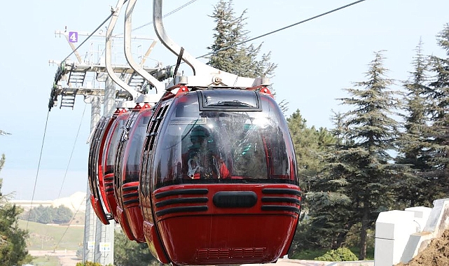 AMİSOS TELEFERİK HATTI YENİDEN HİZMET VERMEYE BAŞLIYOR