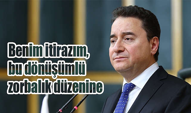 Babacan'dan Çağrı: Tüm Belediyeler İçin Ortak Kurallar Belirlenmeli