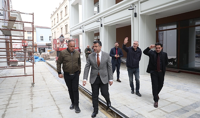 Başkan Doğan Belediye Ticaret Merkezi Projesi’ni Yerinde İnceledi