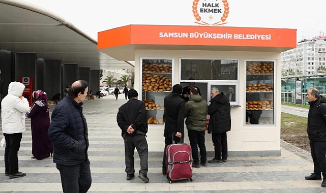 Başkan Doğan’dan Halk İçin Yeni Bir Hizmet: Samsun Halk Ekmek Faaliyette!
