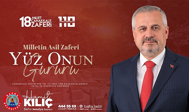 Başkan Kılıç: 18 Mart Çanakkale Zaferi Ve Şehitleri Anma Günü Mesajı