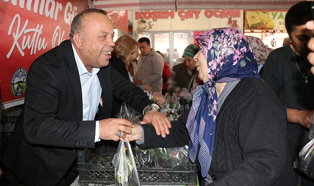 Bozdoğan’da 8 Mart’ta Kadınlara 12 Bin Çiçek Fidesi Dağıtıldı