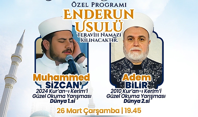Canik Belediyesi’nden Kadir Gecesi Özel Programı