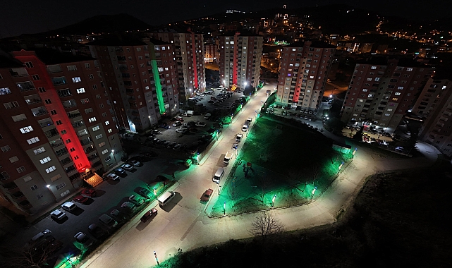 Canik'e Yeni Parklar Estetik Sokaklar