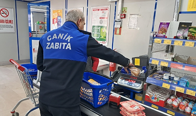 Canik’te Marketlere Ramazan Denetimi