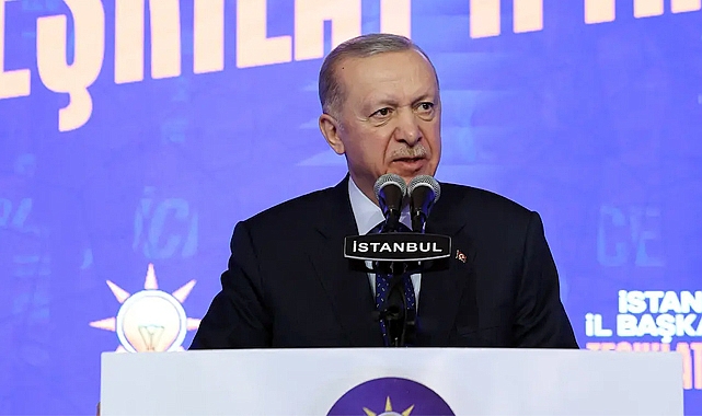 Erdoğan, İstanbul'da Partisinin iftar programında konuştu