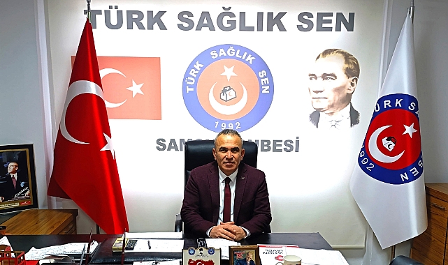 Türk Sağlık-Sen Samsun Şube Başkanı Gökhan Şahin'den 14 Mart Tıp Bayramı Mesajı