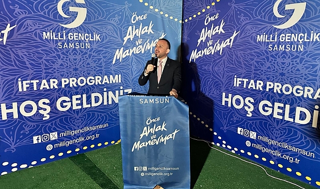 MGD Samsun’dan Gençliğe Vurgulu İftar Buluşması