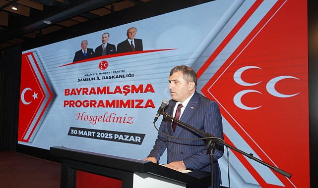 MHP Samsun İl Başkanlığı'ndan Coşkulu Bayramlaşma Töreni