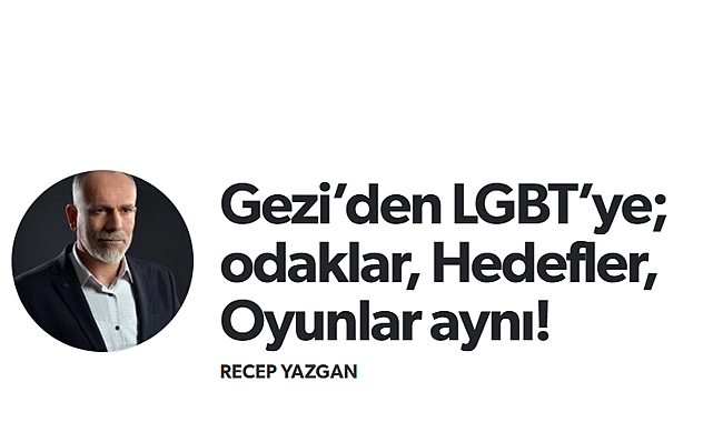 Recep Yazgan'dan LGBT'ye Karşı Mücadele Çağrısı