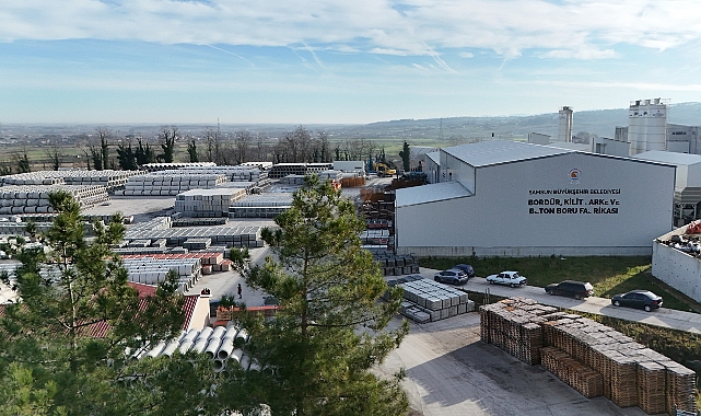 Samsun Büyükşehir Kendi Ürünlerini Üretiyor