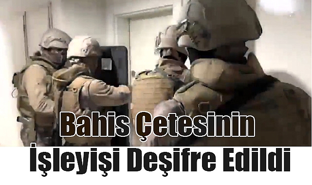 Sinop Merkezli 4 İlde Yasa Dışı Bahis Operasyonu
