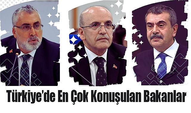 Türkiye'de En Çok Konuşulan Bakanlar