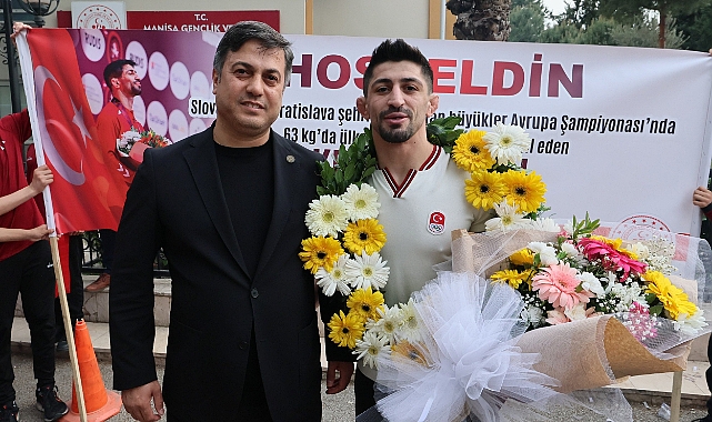 Avrupa Şampiyonu Kerem Kamal’a Manisa’da Görkemli Karşılama