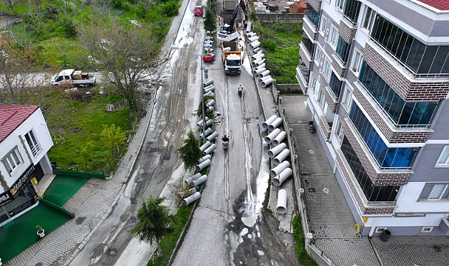 Büyükşehir’den Çarşamba’nın Altyapısına Güçlü Dokunuş