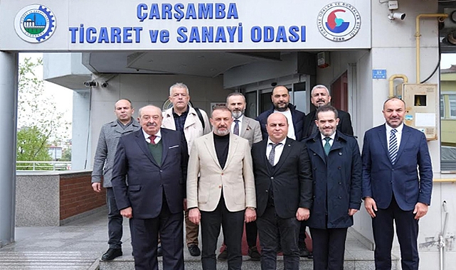 Çarşambalılar Vakfı'ndan İlçe Protokolüne Ziyaret