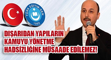 Kamuyu STK'lar Değil, Kamu Yöneticisi Yönetmeli