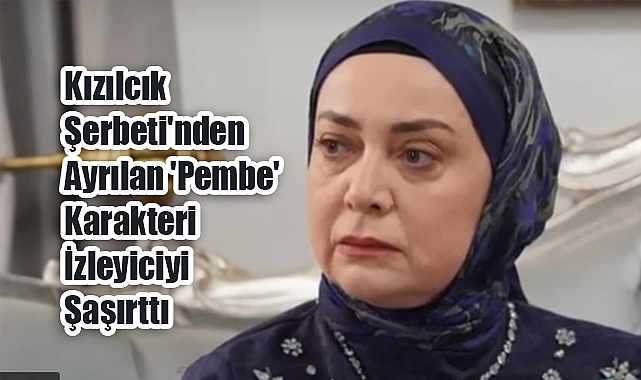 Kızılcık Şerbeti'nden Ayrılan 'Pembe' Karakteri İzleyiciyi Şaşırttı