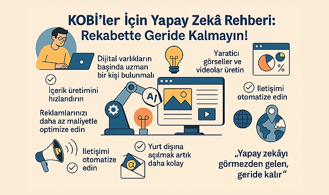 KOBİ'ler İçin Yapay Zekâ Rehberi: Rekabette Geride Kalmayın!