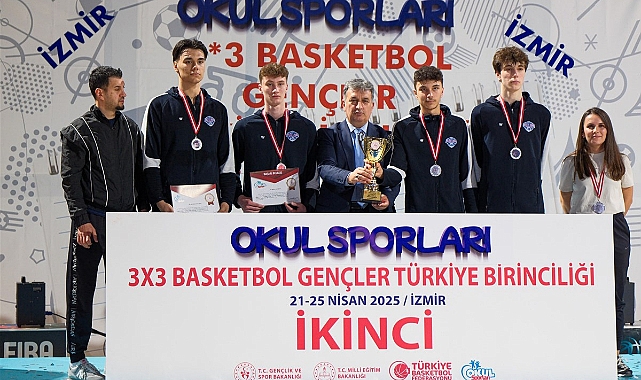 Manisa Özel Elit Ege Koleji Basketbol Takımı Türkiye İkincisi Oldu