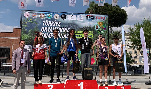 Manisalı Sporculardan Türkiye Oryantiring Şampiyonası’nda Madalya Yağmuru