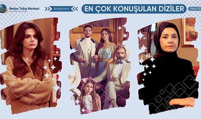 Mart 2025’te Medya ve Sosyal Medyanın En Çok Konuştuğu Diziler Açıklandı