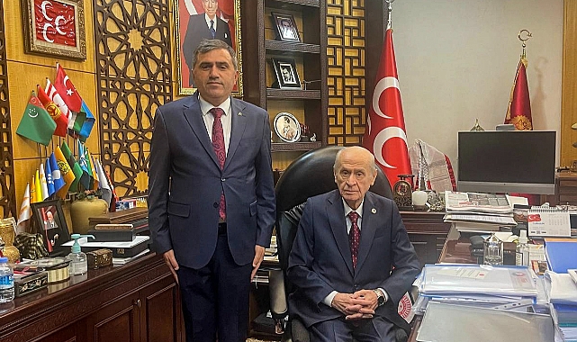 MHP Samsun İl Başkanı Mucur’dan Bahçeli’ye Ziyaret