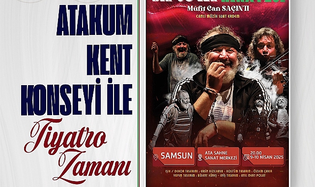 Müfit Can Saçıntı, Ata Sahne’de “Bir Trajikomik 80’ler Hikayesi” ile Seyirciyle Buluşuyor