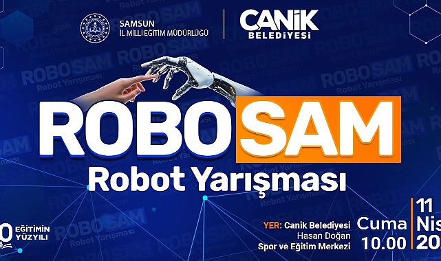 ROBOSAM Yarışmasıyla Gençler Robotik Arenasında