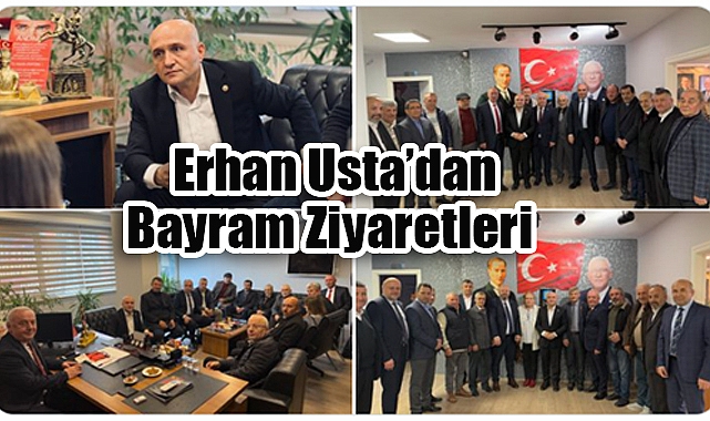 Samsun Milletvekili Erhan Usta’dan Bayram Mesajı ve Ziyaretler