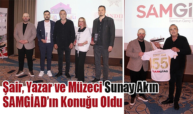 Sunay Akın, SAMGİAD’ın Özel Etkinliğinde Samsunlularla Buluştu