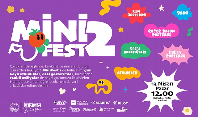 Üsküdar'da Mini Fest 2 Başlıyor: Çocuklara ve Gençlere Renkli Bir Gün
