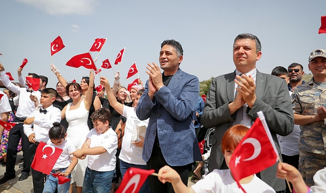 Aliağa’da Özel Çocuklardan Bahara Umut ve Sevgi Mesajı
