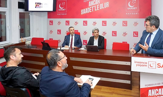 Saadet Partisi Kayseri'den Net Mesaj: Biz, Yükün Altına Elini Koyan Kadrolarız
