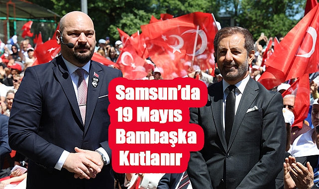 Atakum’da 19 Mayıs Coşkusu Dolu Dolu Yaşandı
