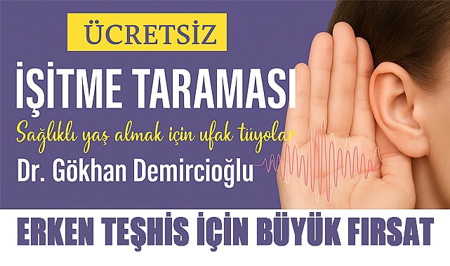 Atakum'da Ücretsiz İşitme Taraması Başlıyor: Erken Teşhis İçin Büyük Fırsat