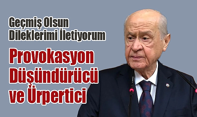 Bahçeli'den Saldırıya Tepki: 'Şiddetin Her Türlüsüne Karşıyız'
