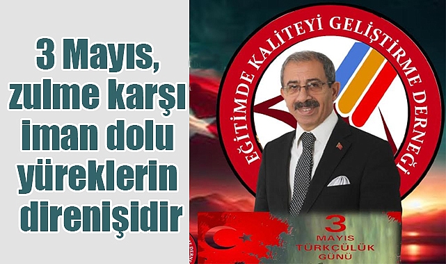 Başkan Akgün’den 3 Mayıs Türkçüler Günü Mesajı