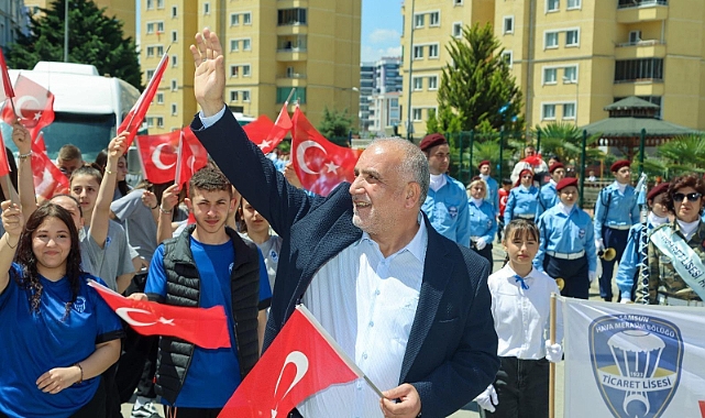 Canik’te 19 Mayıs Coşkusu Sokaklara Taştı