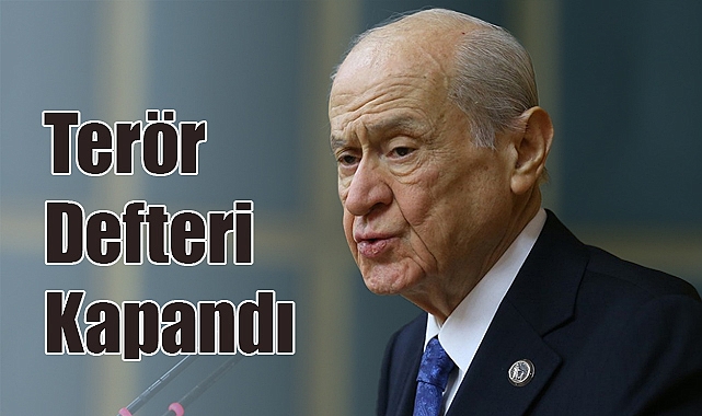 Devlet Bahçeli'den Tarihi PKK Açıklaması