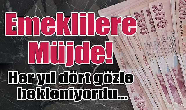 Emeklilere Müjde! Bayram İkramiyesi Takvimi Netleşti