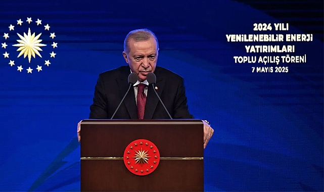 Erdoğan'dan Yenilenebilir Enerji Vurgusu: Enerji Bir Beka Meselesi Haline Geldi