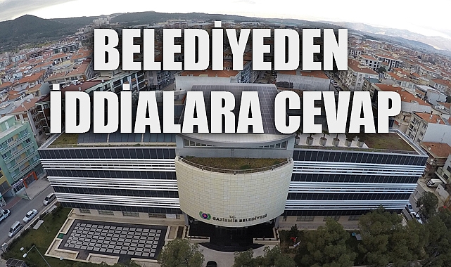 Gaziemir Belediyesi’nden “Çevre Katliamı” İddialarına Cevap