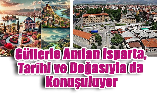 Güllerle Anılan Isparta, Tarihi ve Doğasıyla da Konuşuluyor