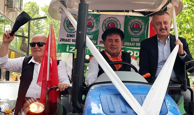 Kocaeli’de Çiftçi Şenliği Coşkusu: Traktörlü Kortejle Başladı