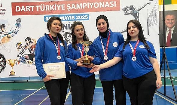 Manisa Yurt Lig Dart Takımı Türkiye Üçüncüsü Oldu
