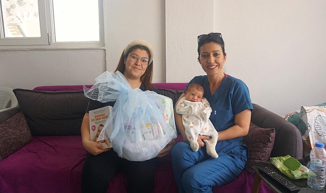 Milas’ta ‘Hoş Geldin Bebek’ Ziyaretleriyle Yeni Doğanlara Sıcacık Karşılama