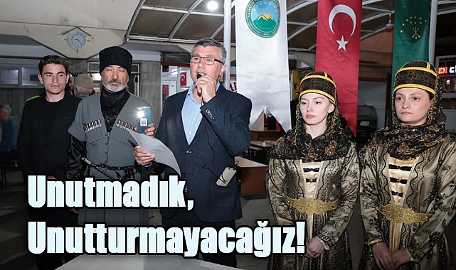 Samsun'da 21 Mayıs Anması: Çerkes Soykırımı ve Sürgünü'nün 161. Yılı