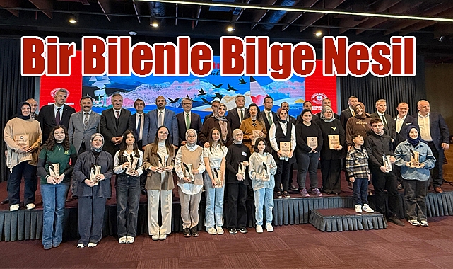 Samsun’da 'Bir Bilenle Bilge Nesil' ödül töreni coşkusuyla gerçekleşti