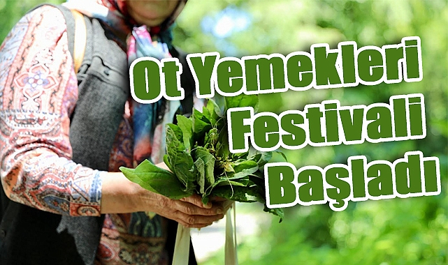 Samsun'da Ot Yemekleri Festivali Başladı